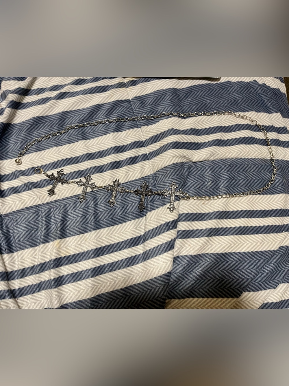Silver-Tone Waist Chain